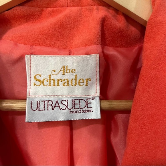 Abe Schrader Vintage UltraSuede Leather Jacket - Picture 5 of 9